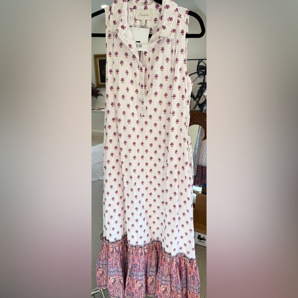 NWT Cleobella Nayeli Ankle Dress, Mahal Print
